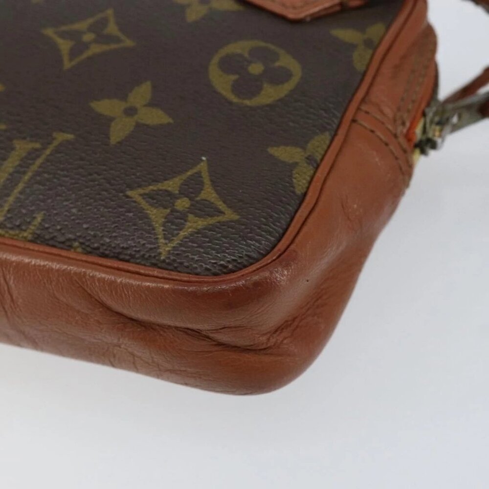 LOUIS VUITTON Monogram Pochette Sports Clutch Bag N0.183 LV Auth ka228 - Picture 5 of 16